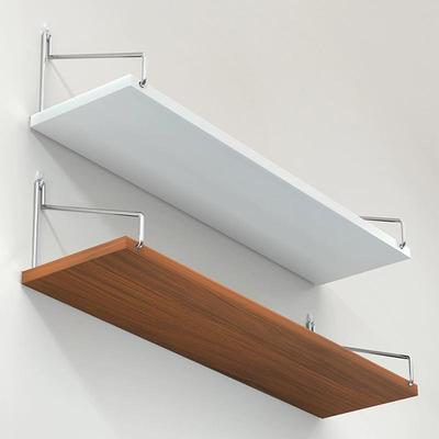 Punch-Free Floating Wall Shelf: Living Room Partition & Bookcase