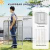 Pet Enclosure, Dog Fence, Pet Playpen, Flexibly Adjustable, Stainless Steel