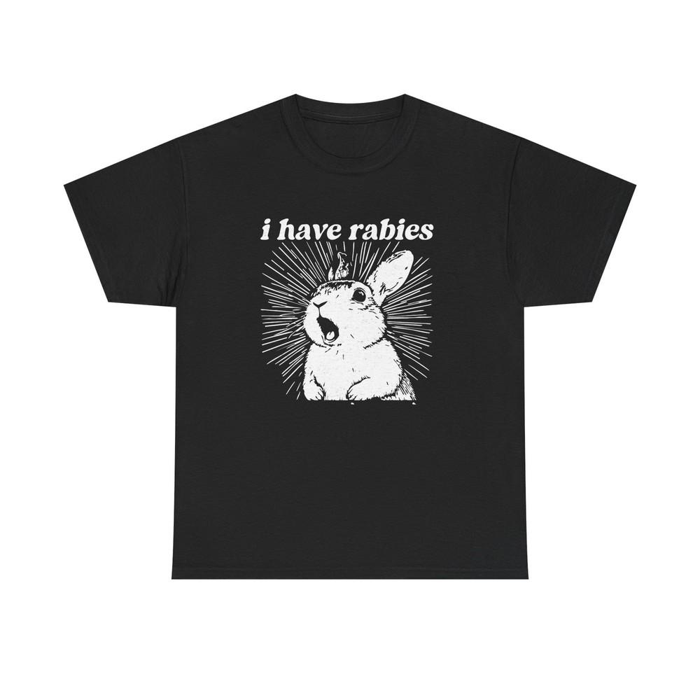 У меня бешенство Смешная графическая футболка Унисекс Плотный хлопок Унисекс футболка XXL