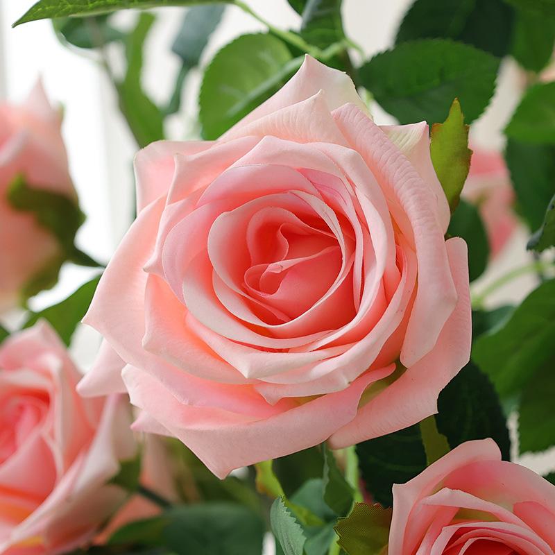 Simulation Moisturizing Feel Rose Living Room Home Decoration Flower