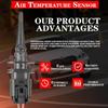 For BMW MINI Ambient Air Temperature Sensor with Connector Plug for BMW 1 6 7 Series E39 E46 X3 X5 X6 Z4 Z8 R50 R53 R56 R55