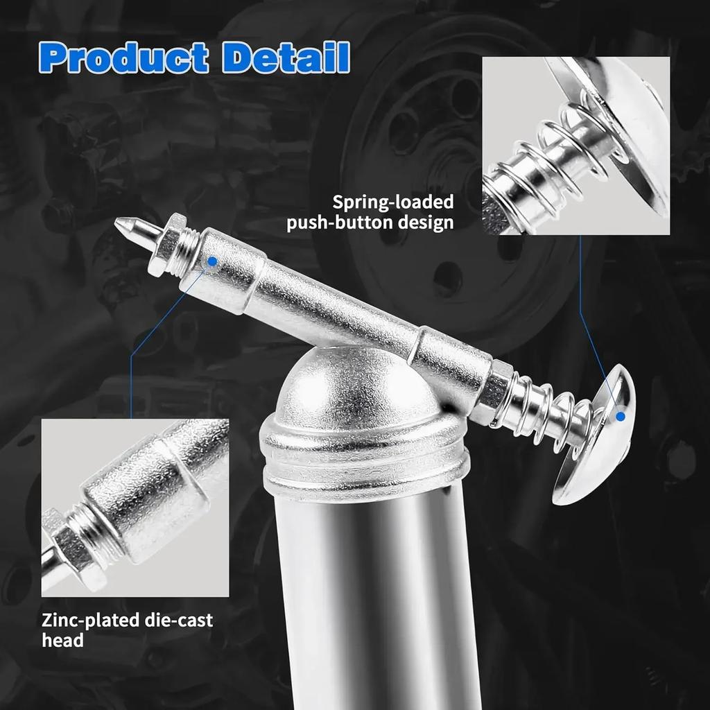 80cc Mini Manuelle Fettpresse 1000psi Ausgang Hochdruck Ölinjektor Handgehaltene Fettpresse Handgehaltene Ölmaschine Handwerkzeuge