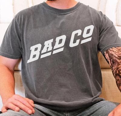 T-Shirt BAD COMPANY Anni '80 '90 Band Punk Rock Vintage Nera Comfort Colors 1717 Tee