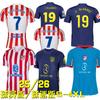 Atletico Madrid '' Camisa de Treino Casa Fora Terceira Camisa Versão Jogador Fã