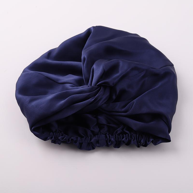 Mulberry Silk Night Cap 19 Momme Women's Solid Sleeping Hat Night Sleep Cap Hair Care Free Shipping World Wide