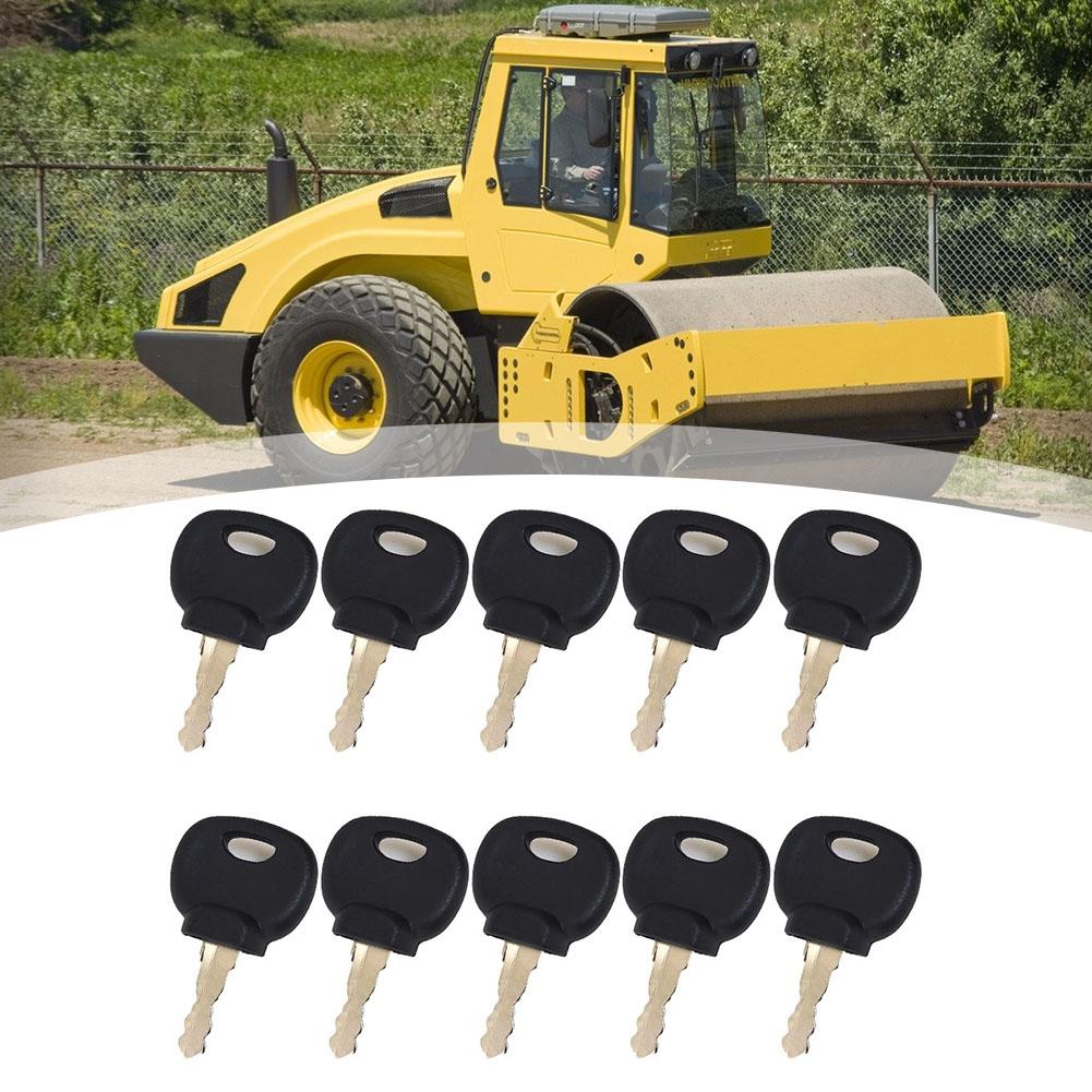 10 Pcs Construction Machinery Keys 14603 14607 For BOBCAT For BOMAG