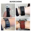 ONECowhide Leather Watch Strap for Cartier Santos 100 Series Watch Bracelet Waterproof Sweatproof 20mm 23mm Accessories ReplacementMN