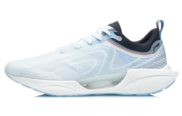 Li Ning Super Light 18 Running Shoes Men s Low Top Standard White/New Vivid Blue ARMR007-8 44