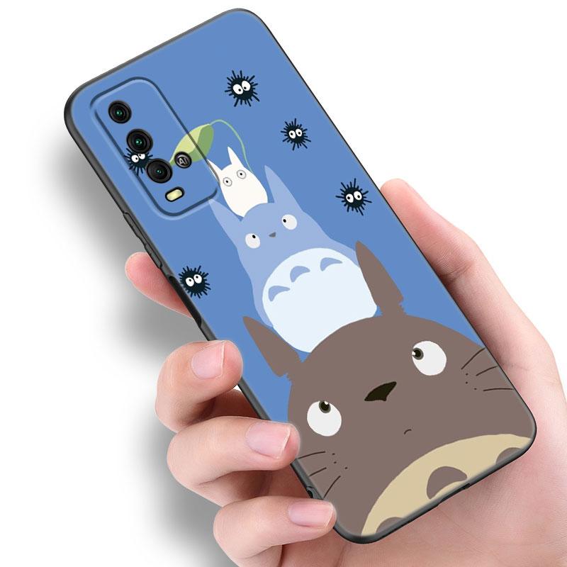 

Чехол для телефона Studio Ghibli Totoro для Xiaomi Redmi Note 5 6 9T K20 K40 K50 Pro 7A 8A 9A 9C 9i 10A 10C A1 S2 Мягкий черный чехол из ТПУ Redmi Note 6(Pro)