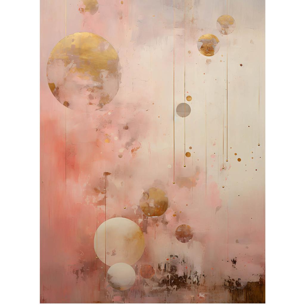 Golden Dreams Golden Dreams, 30X40 Cm, Gold Aluminum Frame, 230 Gsm Matte Paper