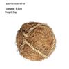 Natural Handmade Woven Rattan Teething and Chew Toy for Rabbits, Hamsters, and Chinchillas - Boredom Relief Ball