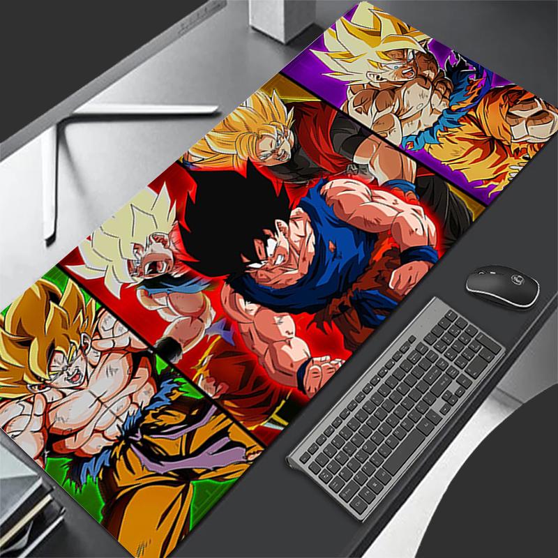 Mouse Pad Anime Gamer Large Rug Big Tablet Varmilo Keyboard Carpet Kawaii Gaming Accessories Dragon Ball Z DBZ Mousepad