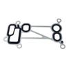 11428513448 For BMW E90 F07 F01 F02 F10 F11 X5 E70 N57 Engine Oil Cooler Filter Housing Base Gasket 11 42 8 513 448 New