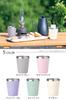 Vacuum Insulated Stainless Steel Tumbler 360ml Double Layer Convenience Store Coffee Cup Mug Thermal/Cold (Matte Purple)