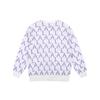 New MLB Old Flower Knitwear Unisex Purple 31KT03111-07V