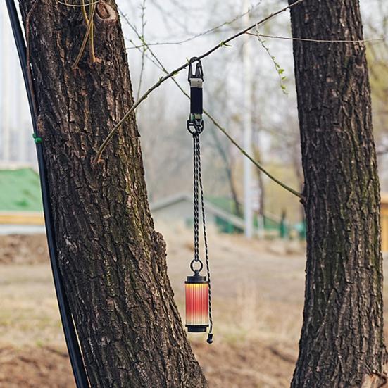 Multi-purpose Adjustable Webbing Outdoor Lamp Hanging Rope Portable Backpack Waist Tent Camping Lantern Hanging Cord with Buckle