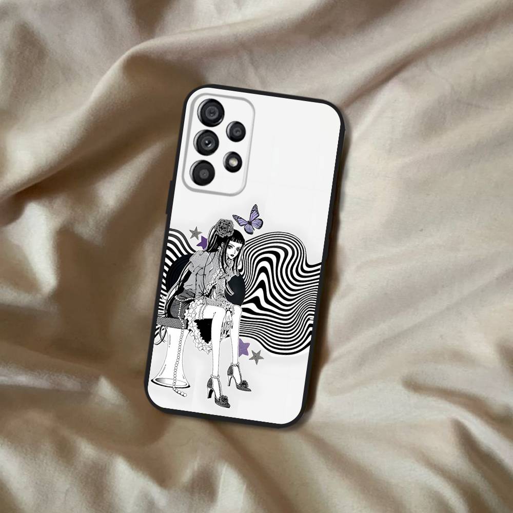 P-Paradise Kiss Manga Phone Case For Samsung Galaxy A20,A21s,A22,A31,A32,A52,A53,A72,73,A80 Soft Black Cover