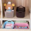 Imitation Rattan Woven Storage Basket - Stylish And Practical Solution For Storage Needs Portable Storage Frame
