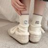 Winter Explosive Cartoon Bear Wool Socks Ab Thickened Fleece Warm Socks