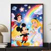 Disney Diamond Painting Kit Full Diamond Round Snow White Alice Mickey Home Decor Craft Gift