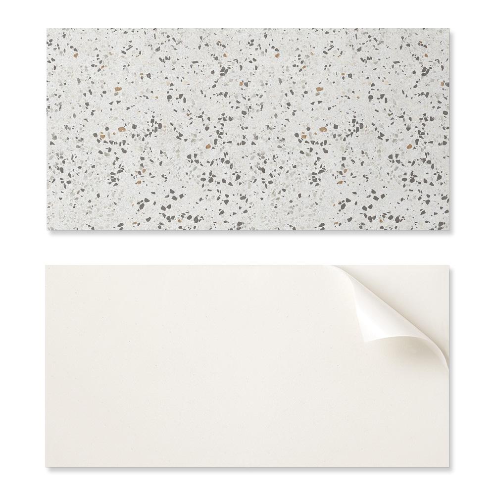 Panel Winylowy Z Wzorem Do Salonu Samoprzylepny 100X50 Cm Wzór Z Drobnymi Kamieniami
