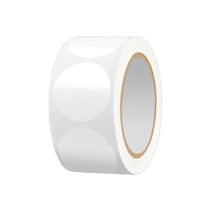 500 Buc. Autocolante Transparente Rotunde de Sigiliu Autocolant PVC Adeziv Etichete de Ambalaj pentru Sigilarea Plicurilor, Cărților, Ambalajelor Cutiei Poștale