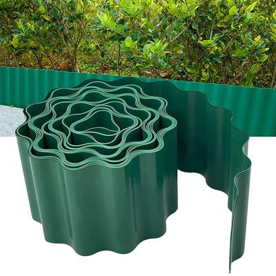15cm*6M SIZE Plastic Lawn Edge Home House Accessories Bark Mulch Plant Care Soil Waterproof Garden Outdoor Living