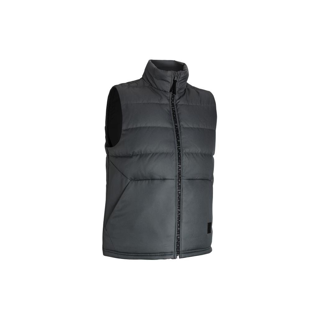 Under Armour Vests Men s Gray Stand Collar Moderate Other 1342703-012 L