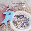 Cross-Border Plush Shark Keychain Pendant - Cute Wedding Toss Doll Bag Charm