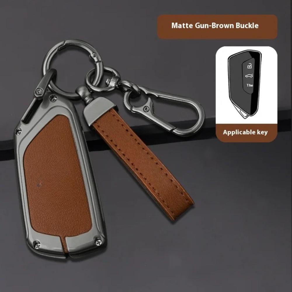 Für Volkswagen VW GTD Magotan Golf 8 MK8 ID.3 ID.4 ID.6 Zubehör Auto TPU Zinklegierung Schlüsseletui Tasche Autoschlüsselanhänger Metallschlüsselhülle