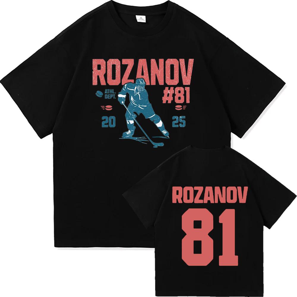 81 Rozanov Boston Bears Merch Women Unisex T-shirt Heated Rivalry TV Graphic Print Tshirts Short Sleeve O-neck Female T Shirt Tops