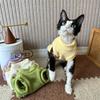 Pet Double-sided Fleece Thickened Vest Clothes for Winter Kitten Small Kitten Stuff Apparels Hairless Cat Clothing Dog Sweater