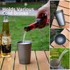 Titanium Alloy Outdoor Drinking Cup Durable Camping Hiking Use Cups New Frosted Texture Beer Mug