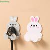 Cute Rabbit Wall Hooks Set - Self-Adhesive Organizer Clips For Cables, Scissors & Small Items