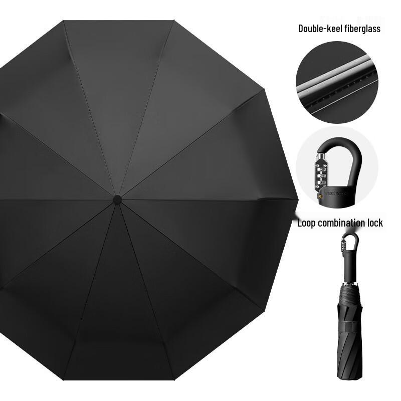 Automatic Ring Buckle Password Umbrella