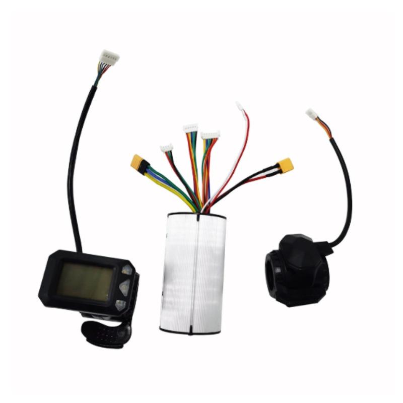 Controller per Monopattino Elettrico 24V 36V Display LCD Freno Set Motore Brushless Accessori Controller per Monopattino Elettrico da 5.5/6.5 pollici