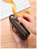 Men's Retro Short Zipper Wallet - Multi-card, Large Capacity, Fashionable Carry-on (2025)