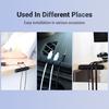 5-in-1 Cable Organizer Silicone USB Cable Desktop Tidy Wire Management Clips Cable Holder for TV