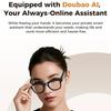 4K 800W HD Camera AI Smart Glasses Men Record Video 3790mAh Battery Languages Translation 3D Music Player Glasses With Camera