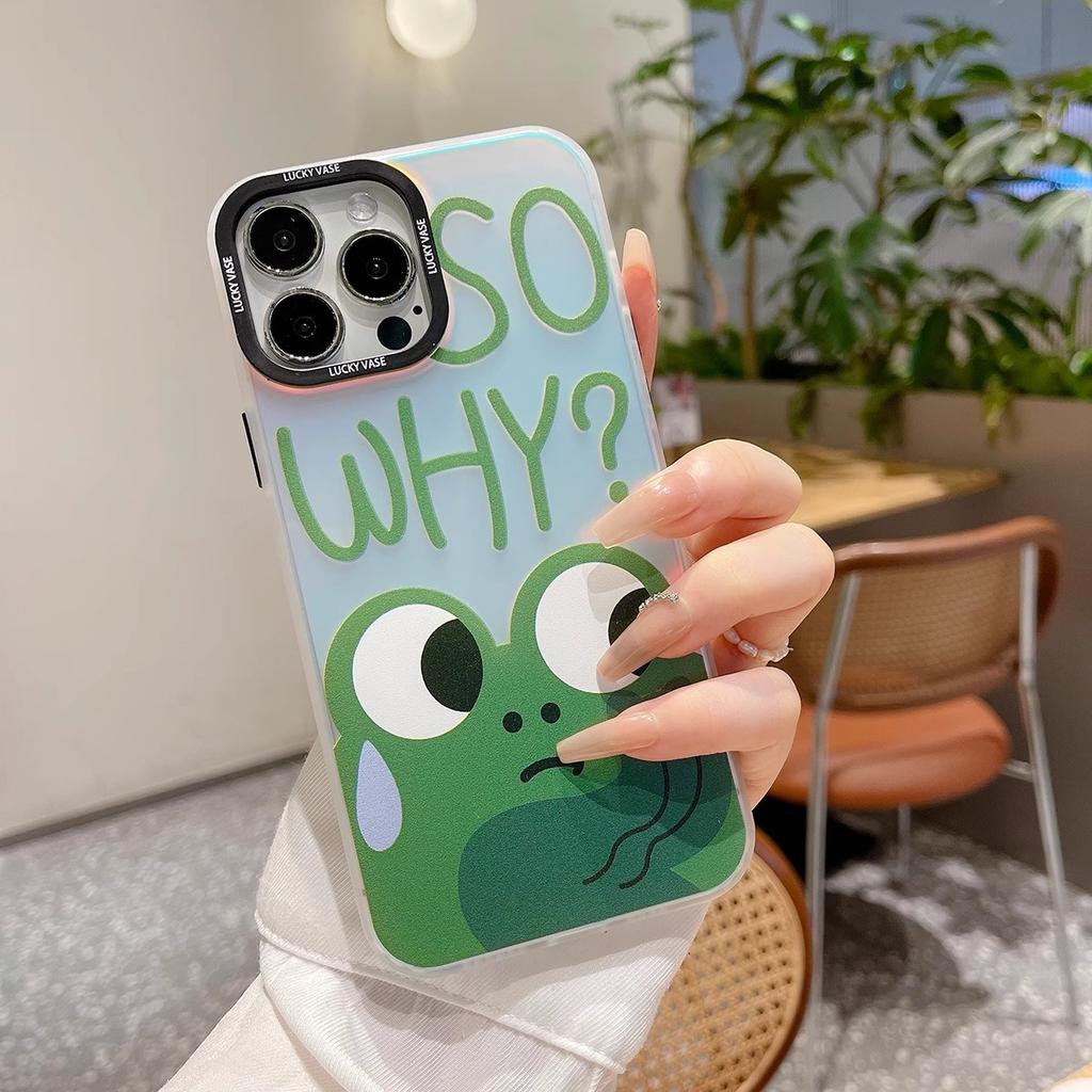 Thinking Frog for Apple 16promax Mobile Phone Case for IPhone14pro New Model 13promax Creative 12
