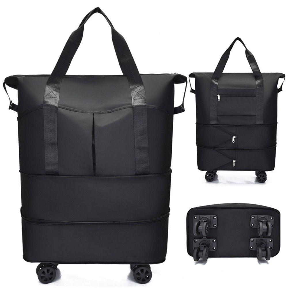 

Расширяемый дорожный рюкзак, новый складной чемодан на колесах, сумки на плечо с несколькими карманами, сумка на колесах, чемодан на колесах