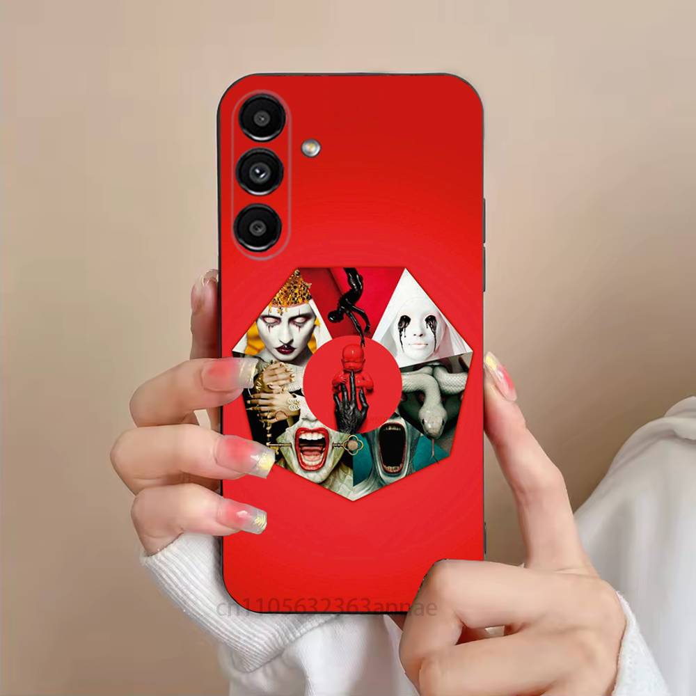 AHS American Horror Story  Phone Case For Samsung S25,24,23,22,21,S20,Ultra,Plus,FE Black Soft Cover