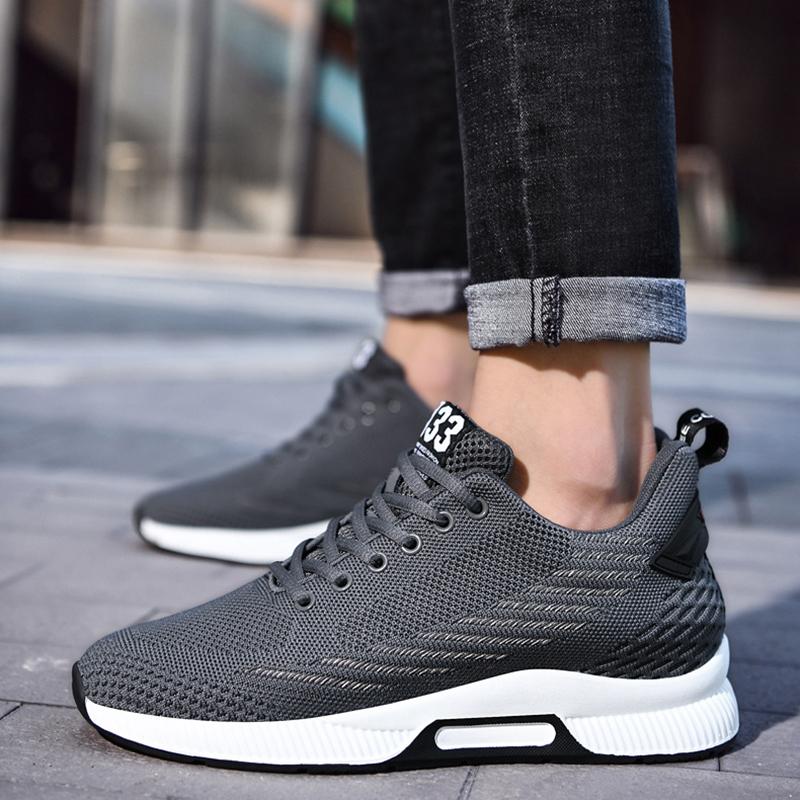Męskie Buty Podwyższające Buty na Podwyższeniu Męskie Trampki Buty Zwiększające Wzrost Buty Zwiększające Wzrost Mężczyzna Sportowe Modne Buty Wysoki Mężczyzna