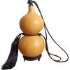 Fenteer Dried Gourd Water Bottle, Portable Water Bottle Water Gourd Flagon Gourd Jug for Camping, Gourd Craft Calabash Ornament Decoration for Home