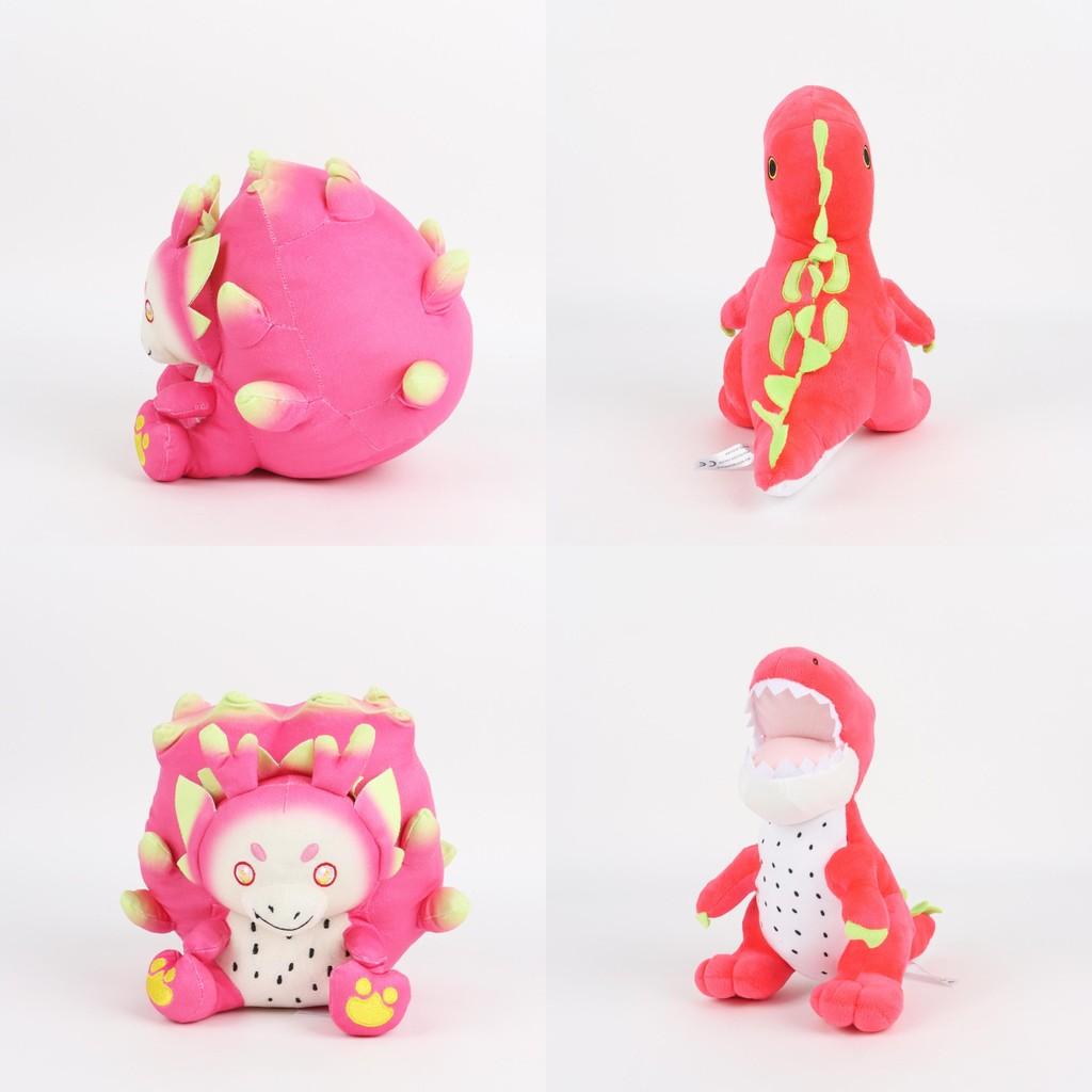 Adorable Dragonfruit Plush Dinosaur Pillow Soft Stuffed Toy For Kids And Adults