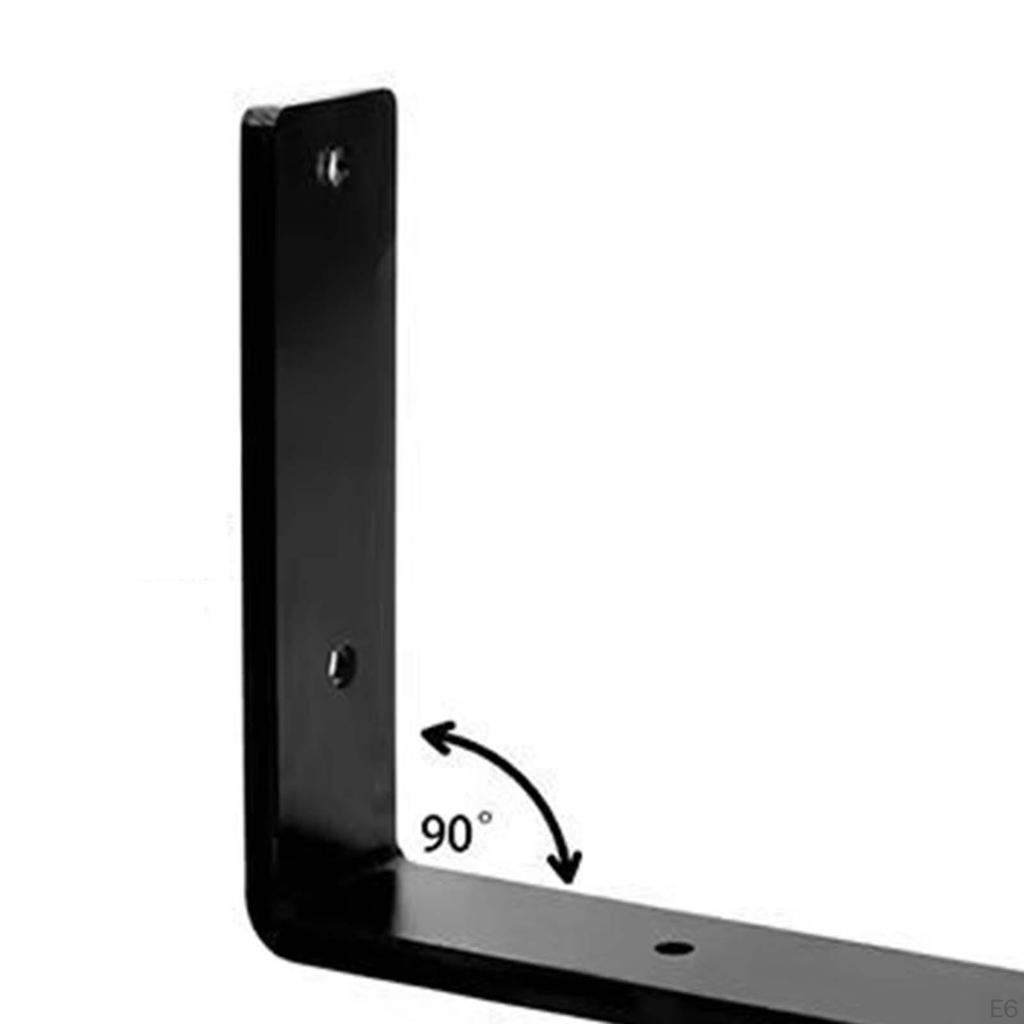 Shelf Brackets 90 Degree Angle Board Holder Modern Corner Brace Support for