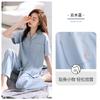 [Soft] Pajamas women's summer 100% pure cotton half-sleeved short-sleeved trousers loungewear summer summer suit