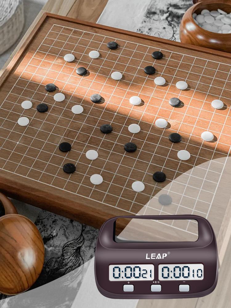 Digital Chess Clock Professional Chess Timer Count Down Function Board Game Timer Battery Powered Game Timer for Chess Lovers