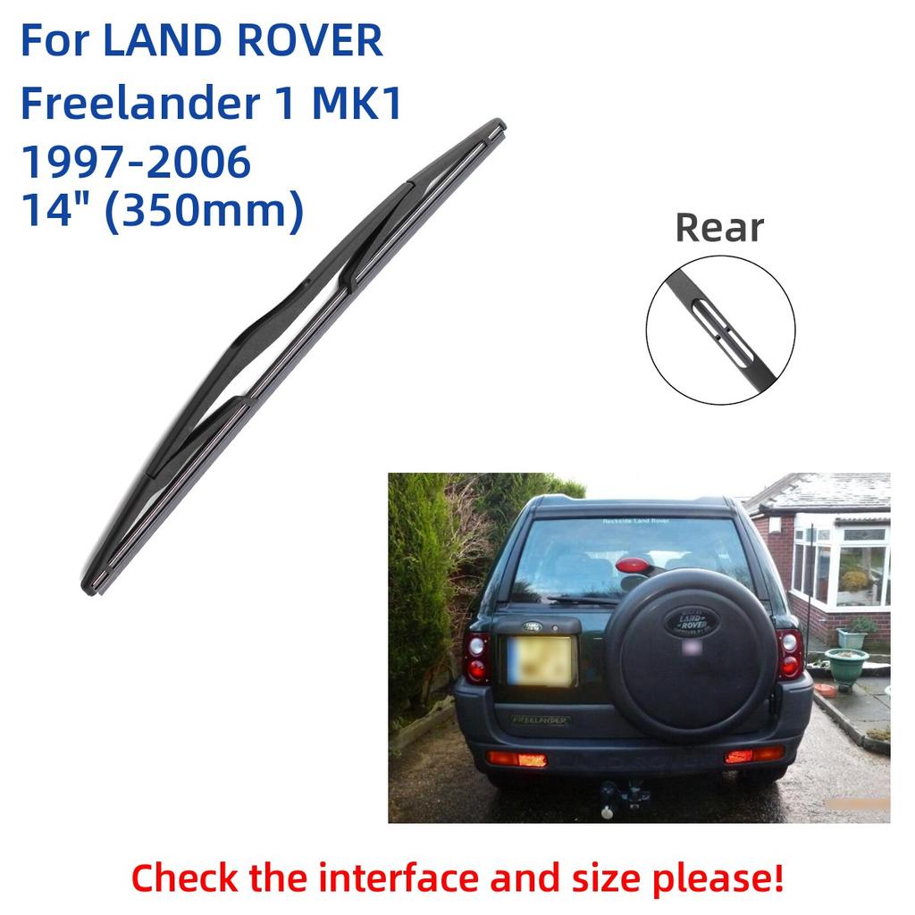 Pentru LAND ROVER Freelander 1 MK1 1997-2006 Lame de ștergător față spate Accesorii pentru tăiere perii J Hook 2001 2002 2003 2004 2005 2006