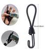 5pcs Tent Elastic Rope Cord Hook, Separable,Elastic Rope Outdoor Camping Canopy Tarp Tent Fixing Cord String Hooks Additions